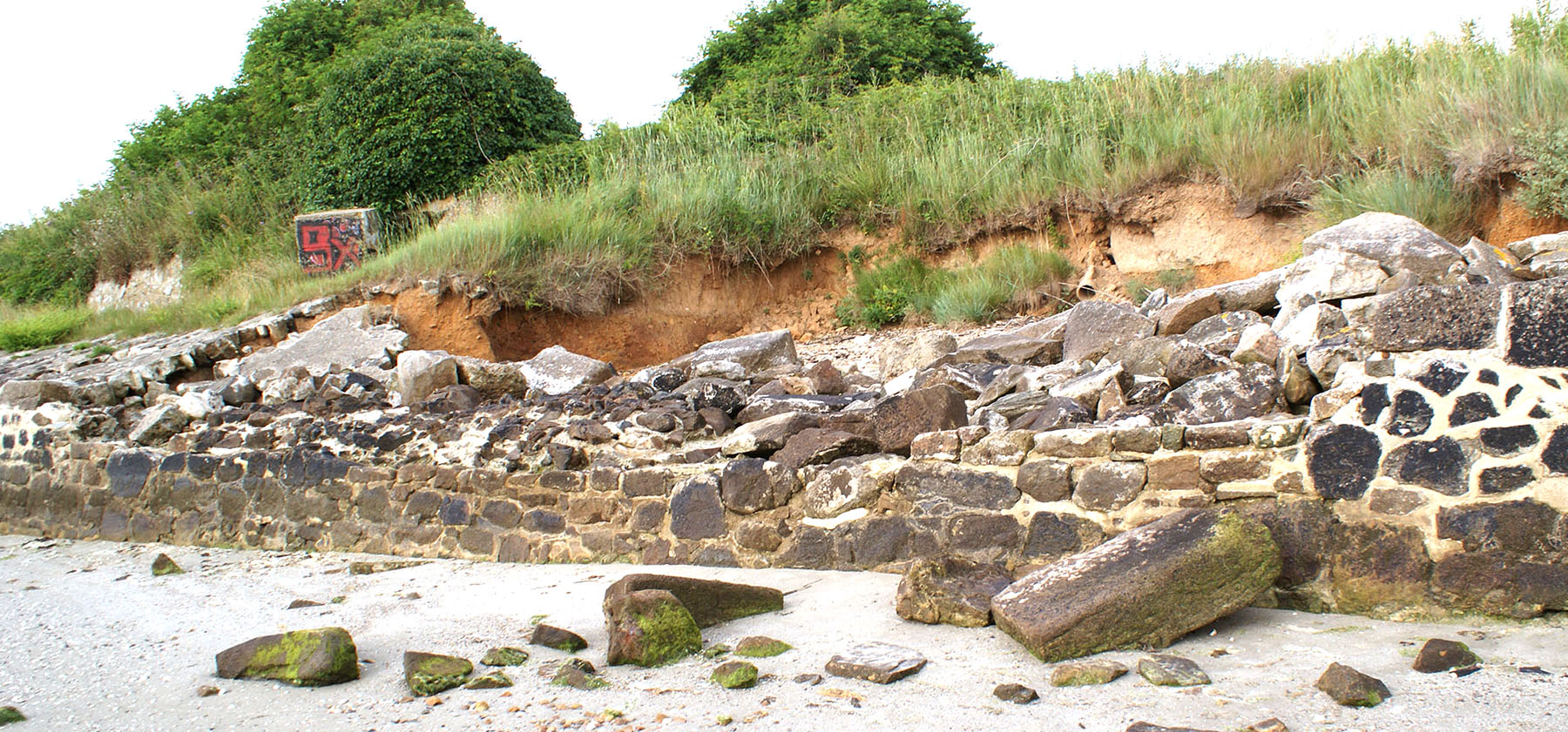 brèche redoute de Morsalines
