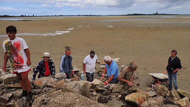 travaux redoute de Morsalines